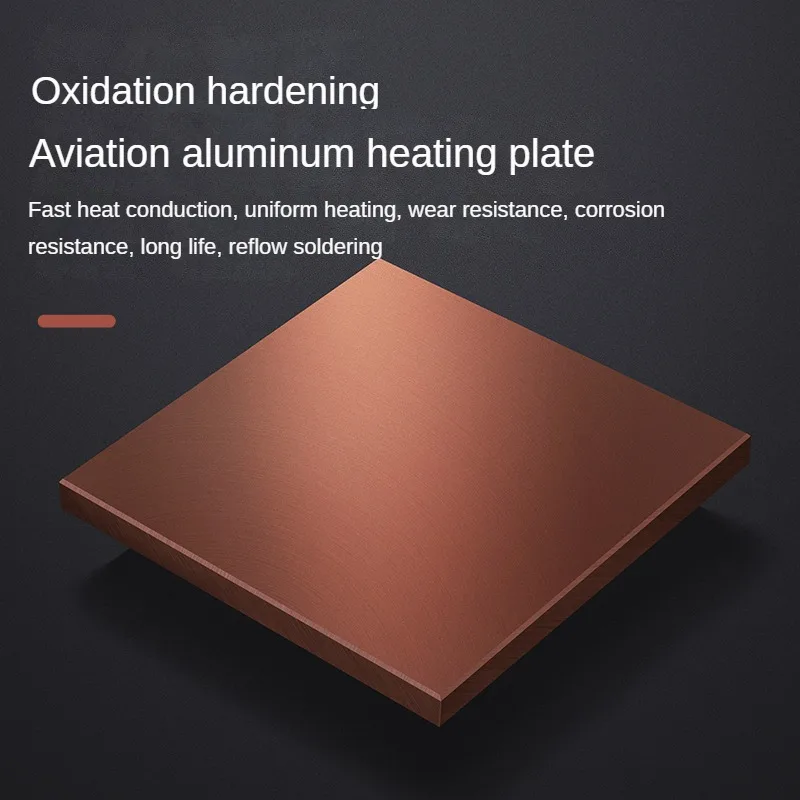 S105 alat penghangat suhu konstan, stasiun pemanasan Mini 100x50mm dengan pengaturan waktu 180W 400 ℃ Platform pemanas