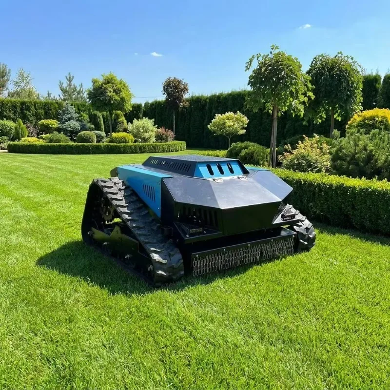 Smart Rc Lawn Mower Robot Remote Mini Tractor Zero Turn Robot Snow Plow Snow Blade Lawn Mower