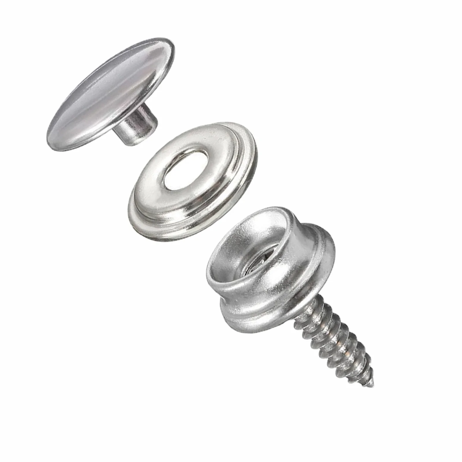 

30 шт. застежка-застежка из нержавеющей стали, комплект винтов для палатки, лодки, морского автомобиля, аксессуары для навеса, можно использовать в крышках для морских лодок, навесы и т. д.