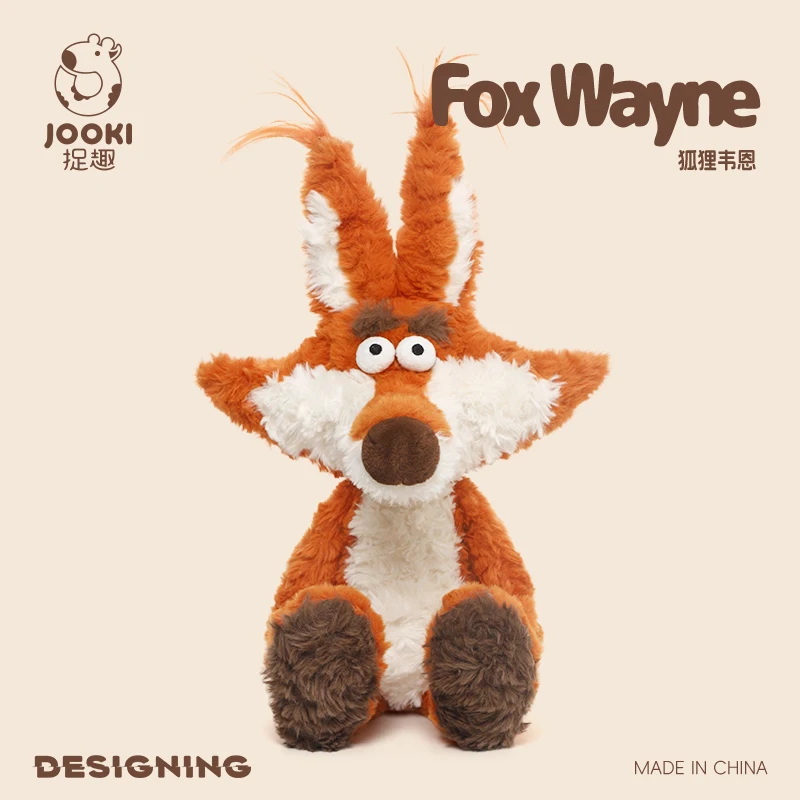 

Cute Fox Plush Toy Soft Stuffed Animal Doll Sleeping Pillow for Girls Birthday Gift Home Decoration Holiday Decor