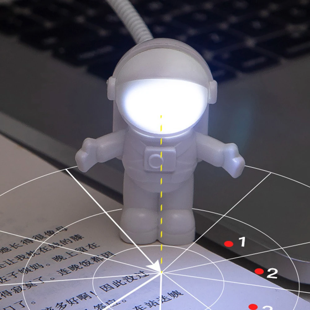 

USB Night Light LED Astronaut Nightlight Reading Desk Space Decoration Lighting