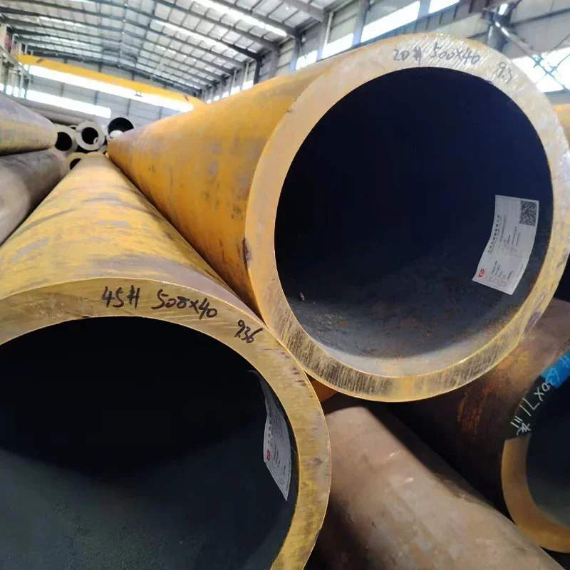 

#For Building Large Diameter Hot Rolled Thick-Wall Seamless Pipe / 1020 A106 Thin-wall Round Seamless Steel Tube