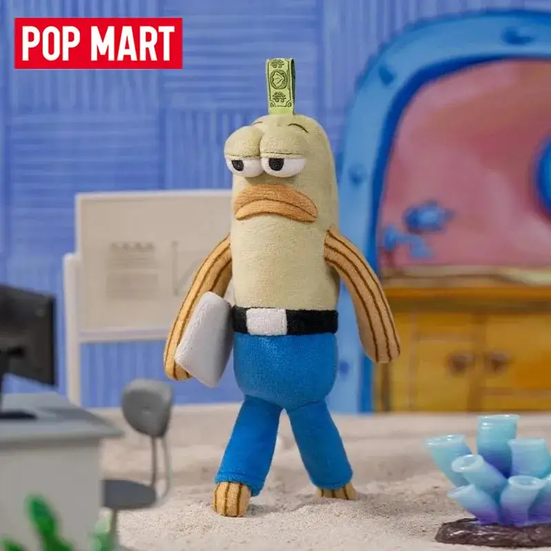 

POP MART Bikini Bottom Buddies - Whimsical Blind Box Mystery Box Kawaii Ornaments Figurines Home Decor Desktop Model Dolls Gilrs