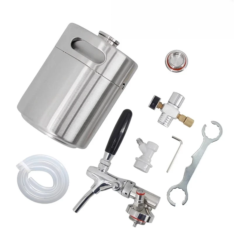 2/4/5 لتر بار برميل صغير مطعم نظام البيرة في الهواء الطلق المحمولة نظام البيرة نظام المياه الصودا #2