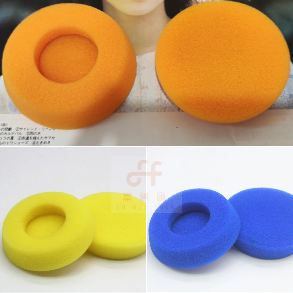 Replacement Heaphones Ear Pads Cushions for Sennheiser HD414 Grado SR60 SR80 SRI-Series Headset Sponge