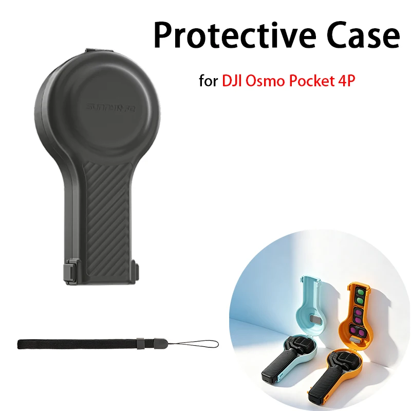 Gimbal Protective Case for DJI Pocket 4P Full-Coverage Shock-Resistant Case Hard Case Protector for DJI Osmo Pocket 4P