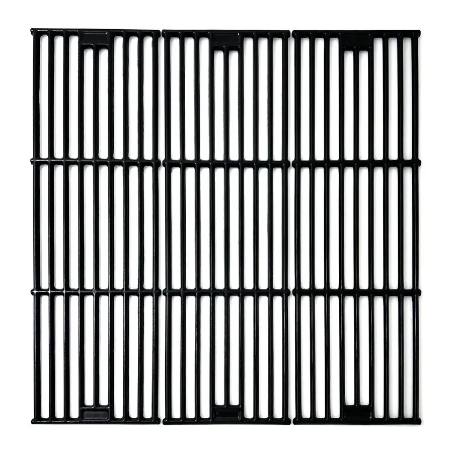 

Запасные решетки для гриля DC114, 3 шт., 19,75 дюйма, из чугуна с фарфоровым покрытием, для газовых грилей Chargriller 2121, 2123, 2222