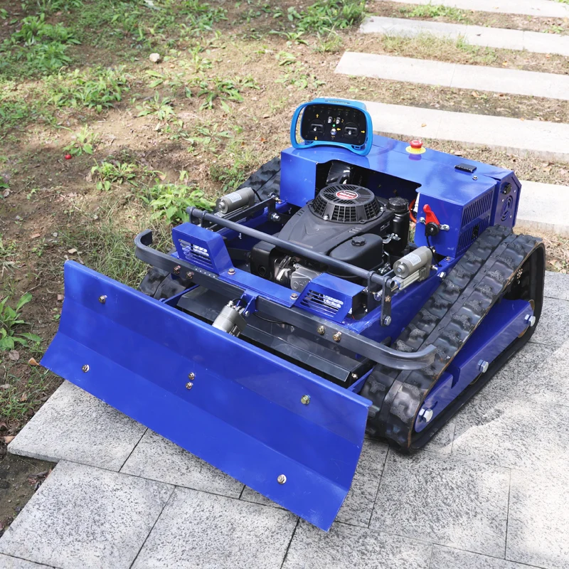 Customized Remote Control Small Robot - 550mm Cutting Width for Lawn Mowing with Snow Shovel