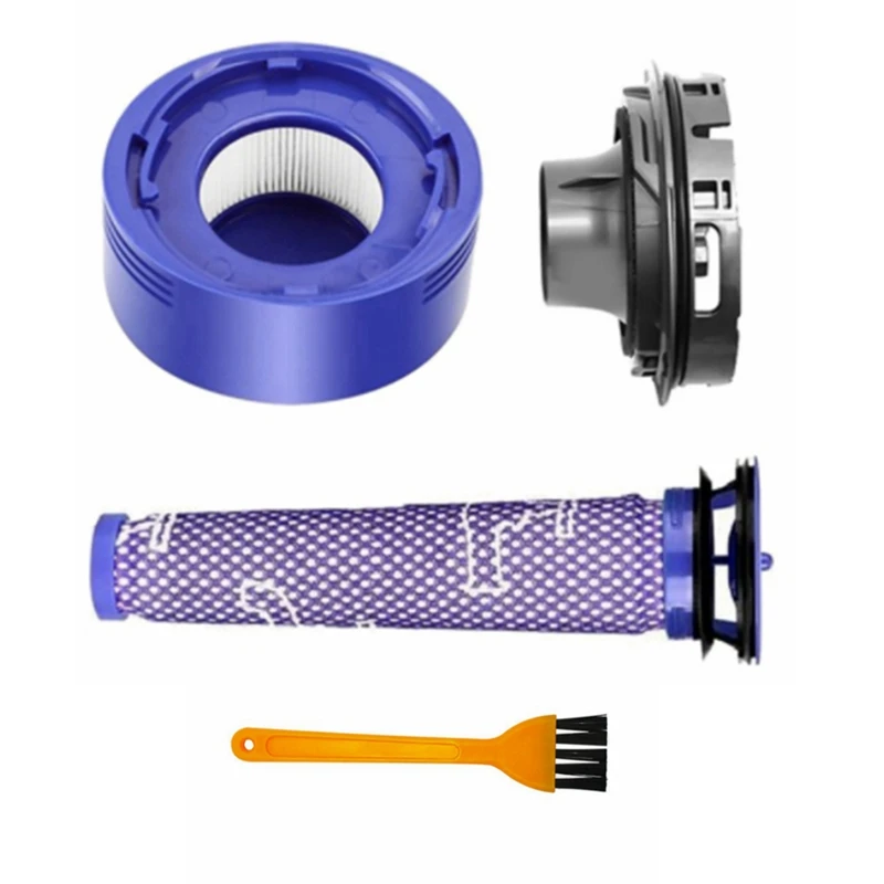 B99A-4PCS Per Dyson V7 V8 Aspirapolvere Installazione Motore Coperchio Posteriore Kit Filtro Anteriore E Posteriore Motore Parti di Copertura Posteriore