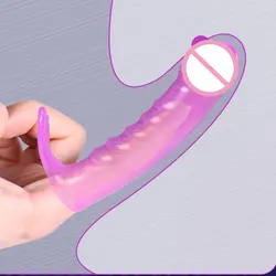 New Finger Cover Imitate Penile Design Stimulate Point A And Point G Sex​ Tooys For Woman Dildo Sex Toys Anal Massage Penis 18+