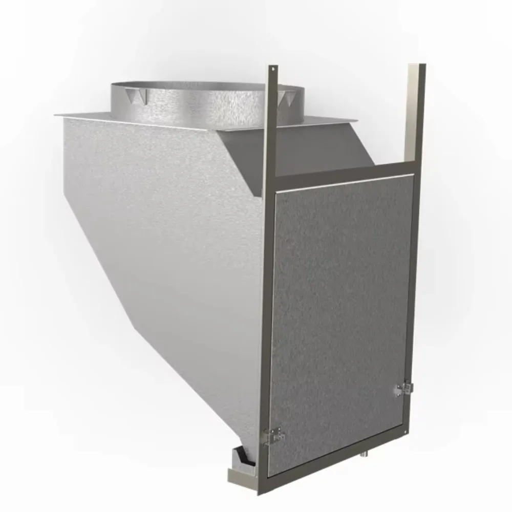 

xleInterlock Linen Laundry Dirty Clothes Chute System Discharge Door