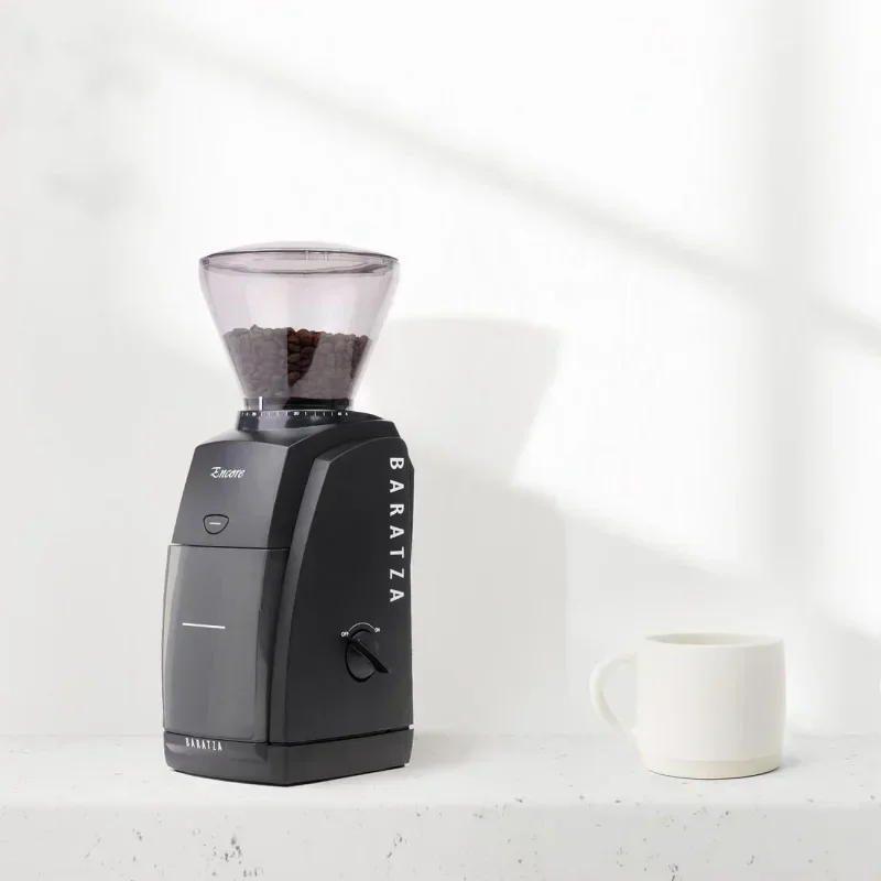 QWBaratza Encore Conical Burr Coffee Grinder (Black)