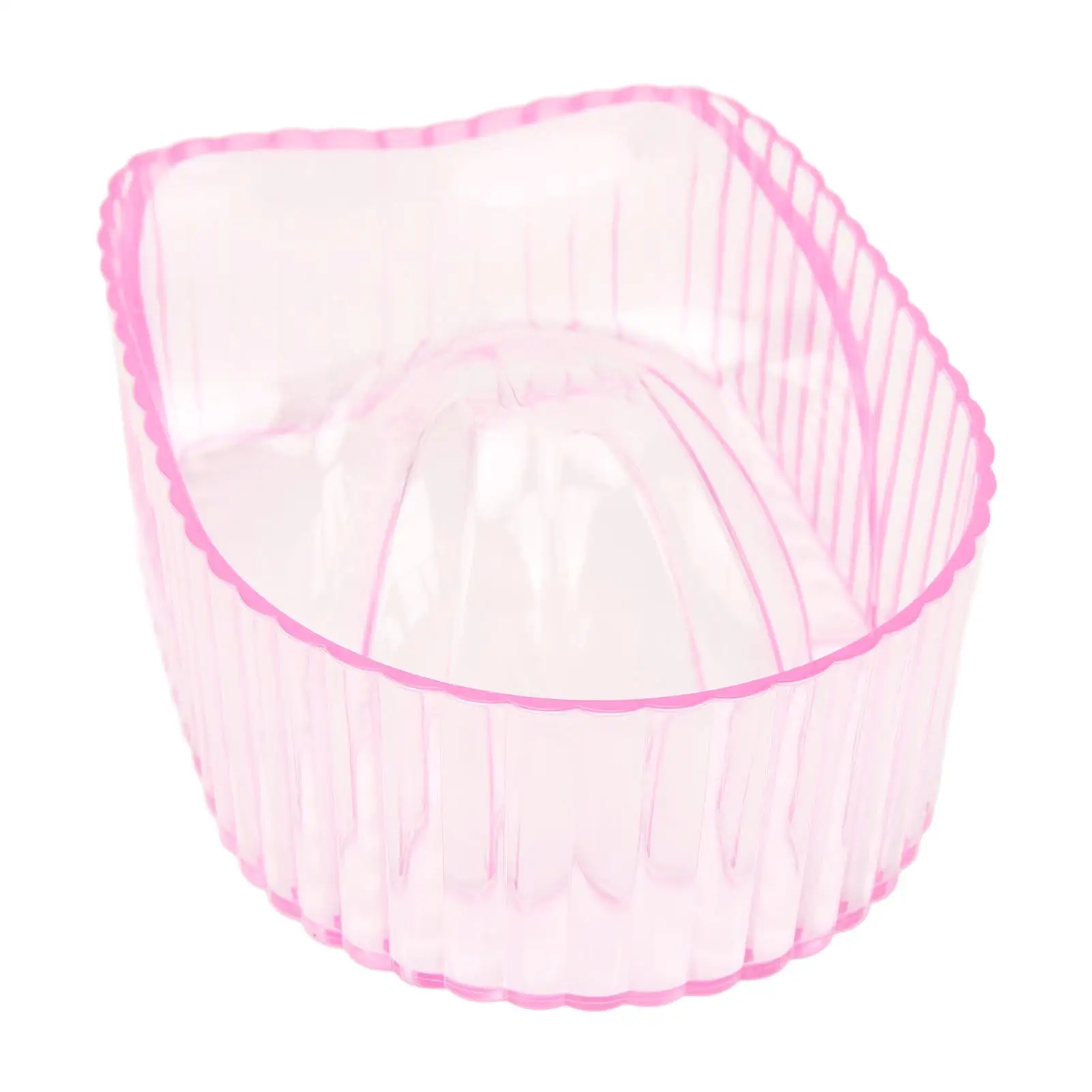 Transparent Hand Soaking Bowl for Nail Art Wash in for salon 