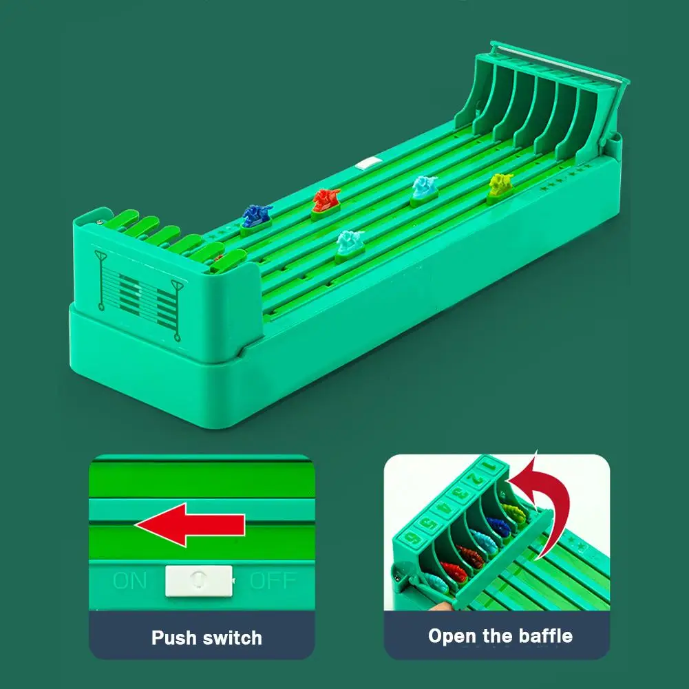 子供のための競馬場テーブルゲーム,レース機,パーティーおもちゃ,夜のマーケット,ストールおもちゃ