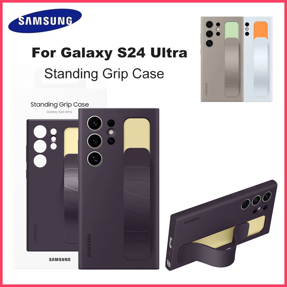 

Оригинальный чехол SAMSUNG с подставкой для S24 Ultra S24Ultra, чехол с подставкой