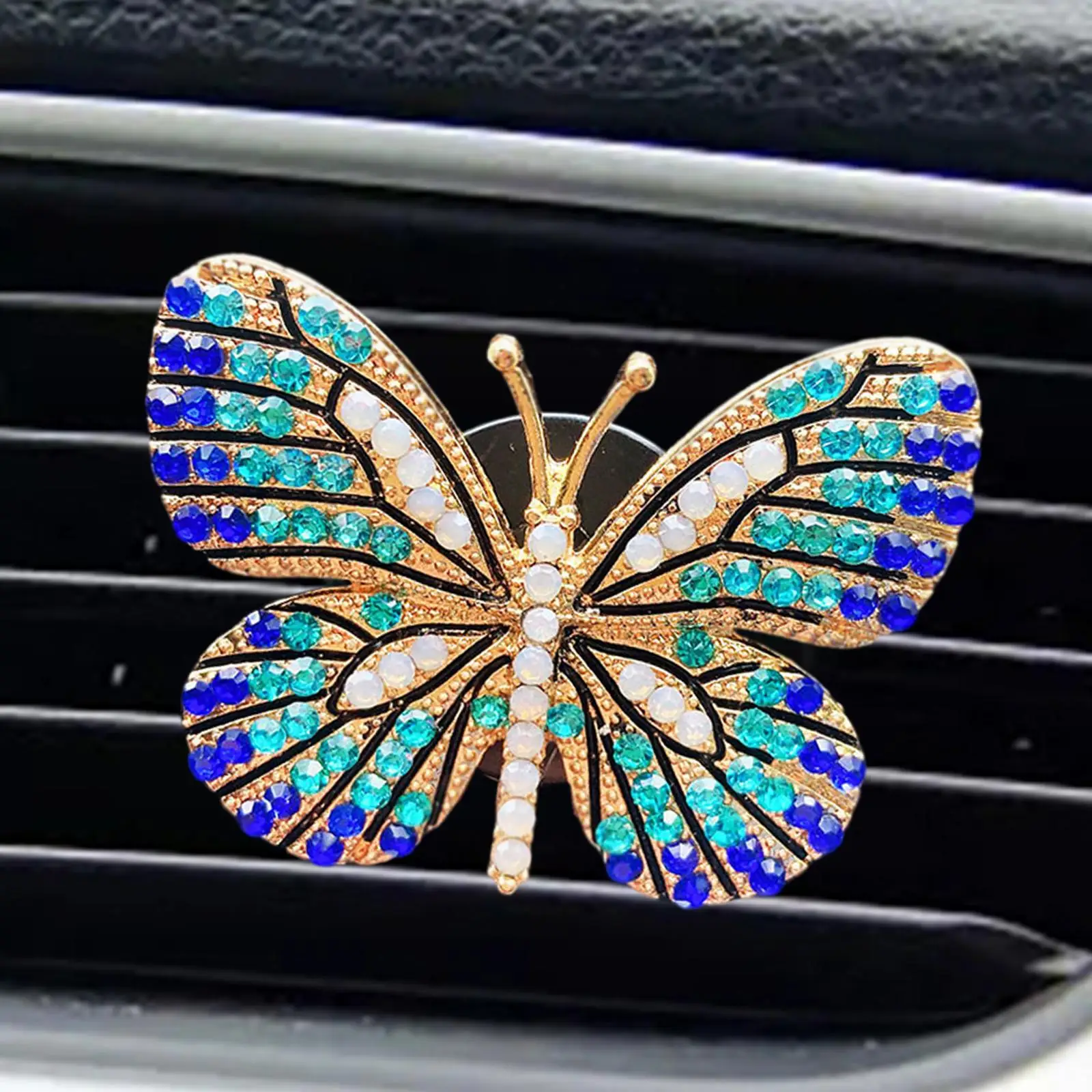 5X Butterfly Car Vent Clips Car Interior Decor Universal Car Diffuser Vent