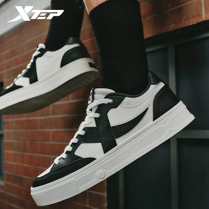 Xtep MAXX-SE Skateboarding Shoes For Men 2024 Summer Comfortable Skate Shoes Non-Slip Trekking Leisure Sneakers 876219310005