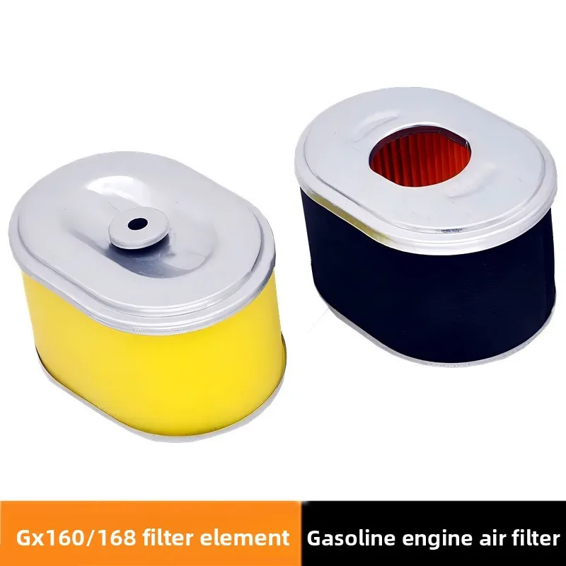 

5PCS GX160GX200 Gas Oline Engine Filter Element Micro Tiller Trowel 168F170 Air Filter Sponge Paper Filter Element