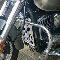 Motorcycle Radiator Grille Guard Protection Cover Protector FOR KAWASAKI VULCAN 900 CLASSIC/LT Vulcan 900 Custom 2006-2007-2024