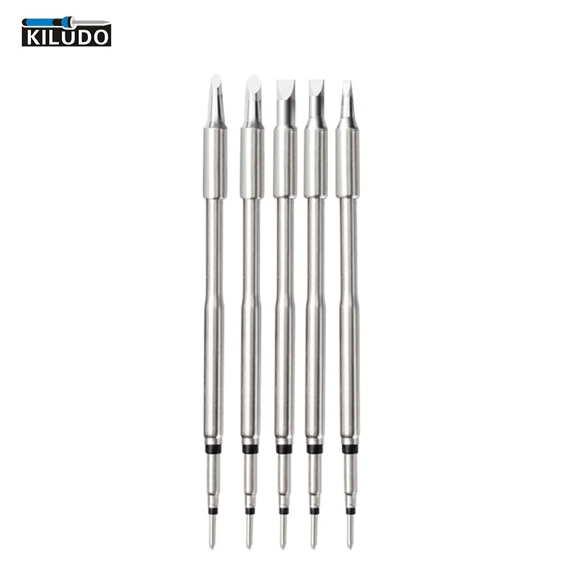 KILUDO C210 Series Soldering Iron Tips Welding Iron Head Fit for  T210 Handle CD-2SD/2SHE T26 T26D T3602