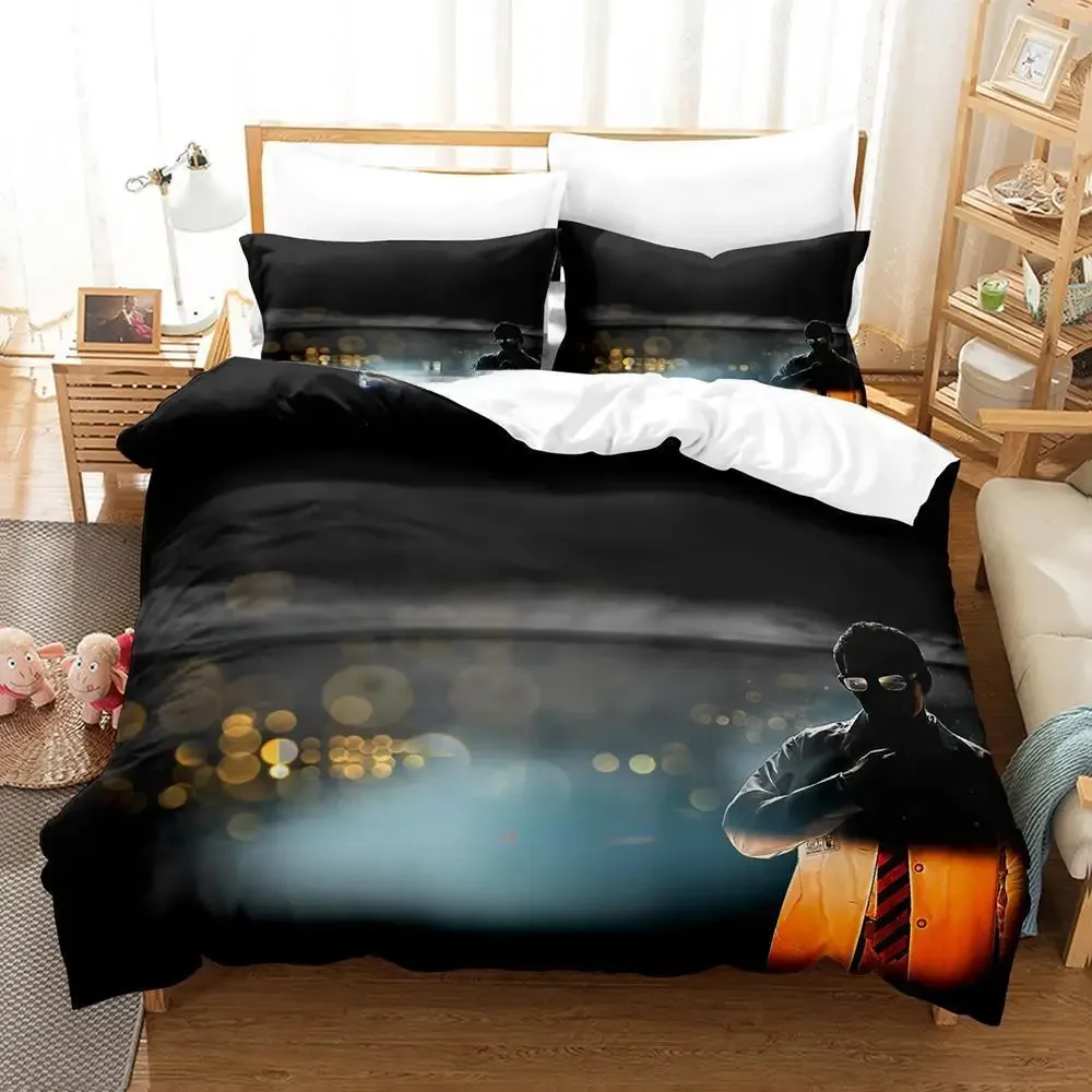 

New Game Half-Life Bedding Set Single Twin Full Queen King Size Bed Set Adult Kid Bedroom Duvet cover Sets Anime Bed Sheet Set