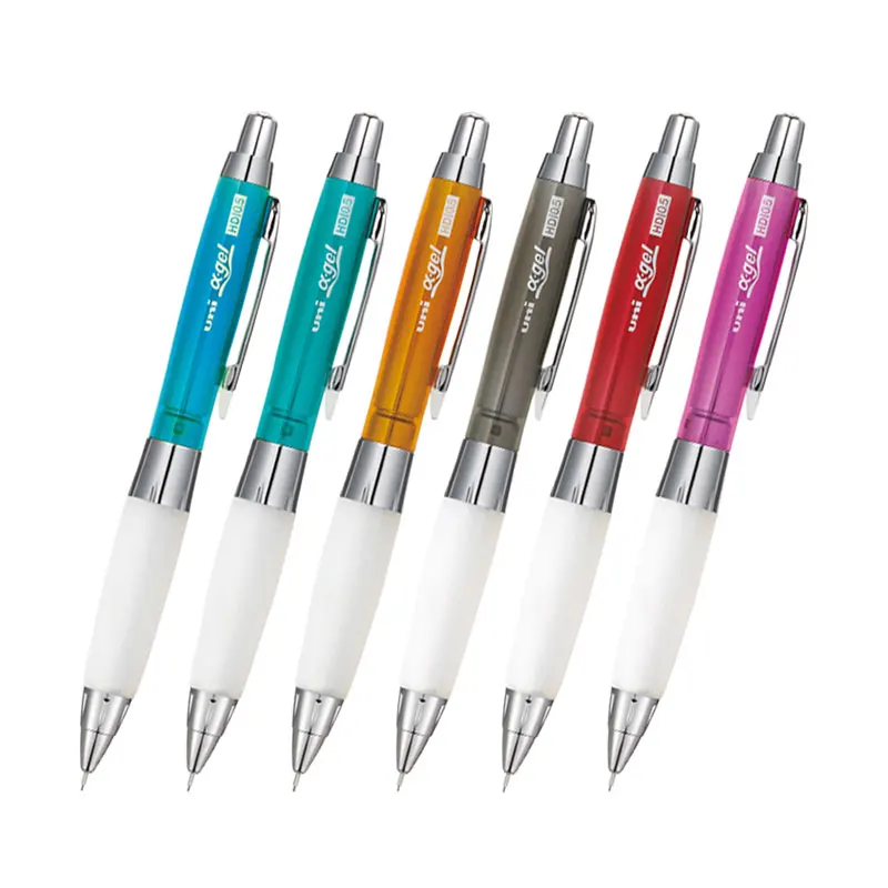 Uni M5-618GG a gel Mechanical Pencil Anti-Fatigue Soft Gel Shake out the lead lapiseiras Drawing Sketching Japanese Stationery