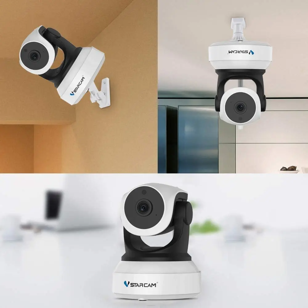 Vstarcam 1MP/3MP IP Camera C24S AI Humanoid Recognition Auto Tracking Wifi Camera IR CCTV Video Security Camera Remote IR View