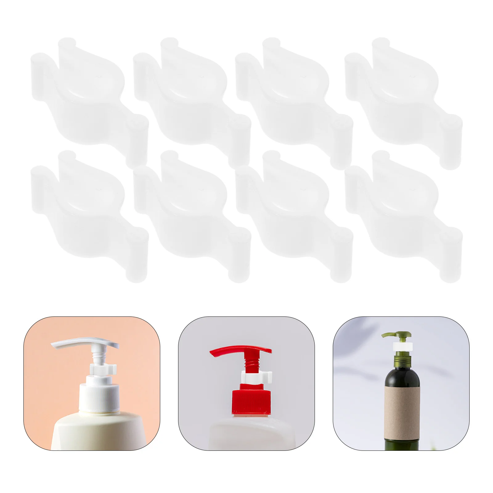 30 قطعة مشبك مضخة الزجاجة قفل مانع للتسرب لتنظيف زيت غسول الشامبو موزع الملحقات تسرب الختم الآمن