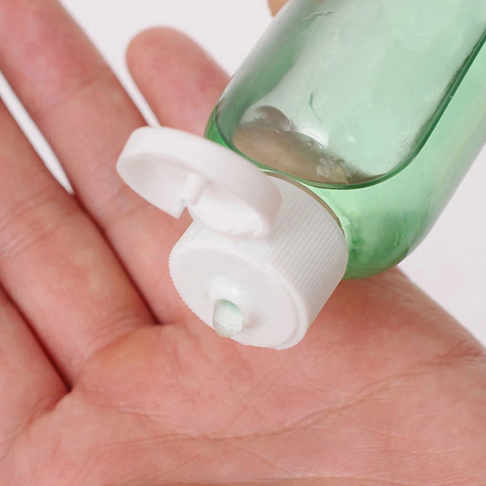 

20 Pcs Travel Bottles Toiletries Containers Shampoo Lotion Portable Flip Cap Bottle Refillable Reusable