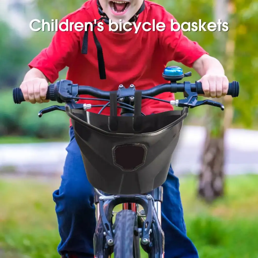 Children Bike Basket Hollow Out Long-lasting Kids Scooter Basket Accessories Reliable Scooter Basket Storage Basket