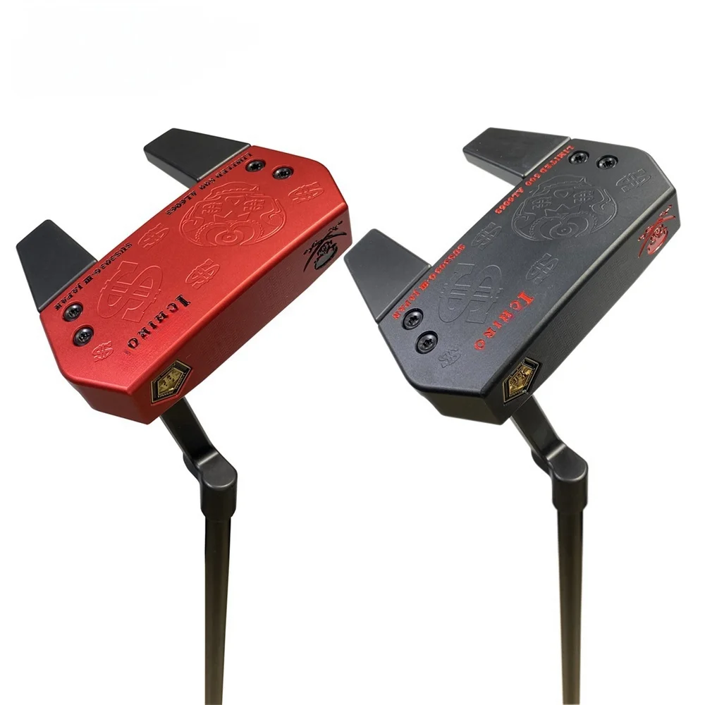 Brand New  golf putter I.H.A G-III red / black   putter length 32,,33,34,35,36inch stainless   Steel Shaft