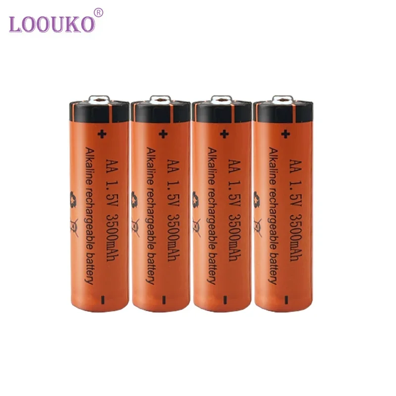 LOvissed KO-Pile alcaline aste, adaptée aux lampes de poche, jouets, horloges, MP3 plus tard, AA 1.5 mAh, 3500 V