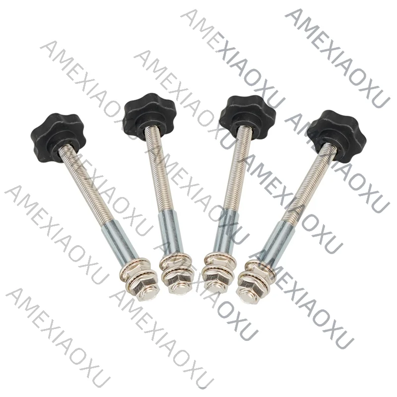 

Strange Universal Car Recovery Board Mounting Pins Base Plates Kits Easy-To-Install Escape Board Mount Safetys Traction Board