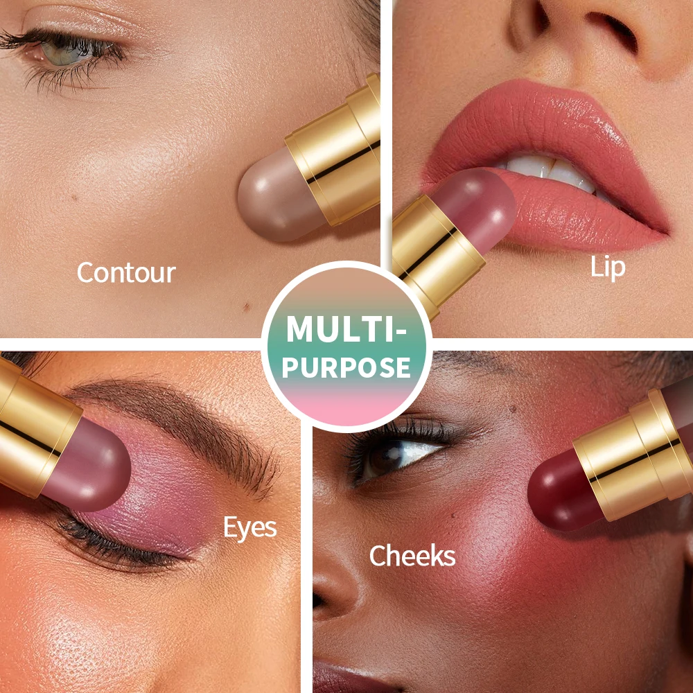 Physicians Butter Glow And Go Multiuse Stick Double Headed Bronzer Blush For Cheeks Eyes Lips Long Lasting Matte Glow Makeup