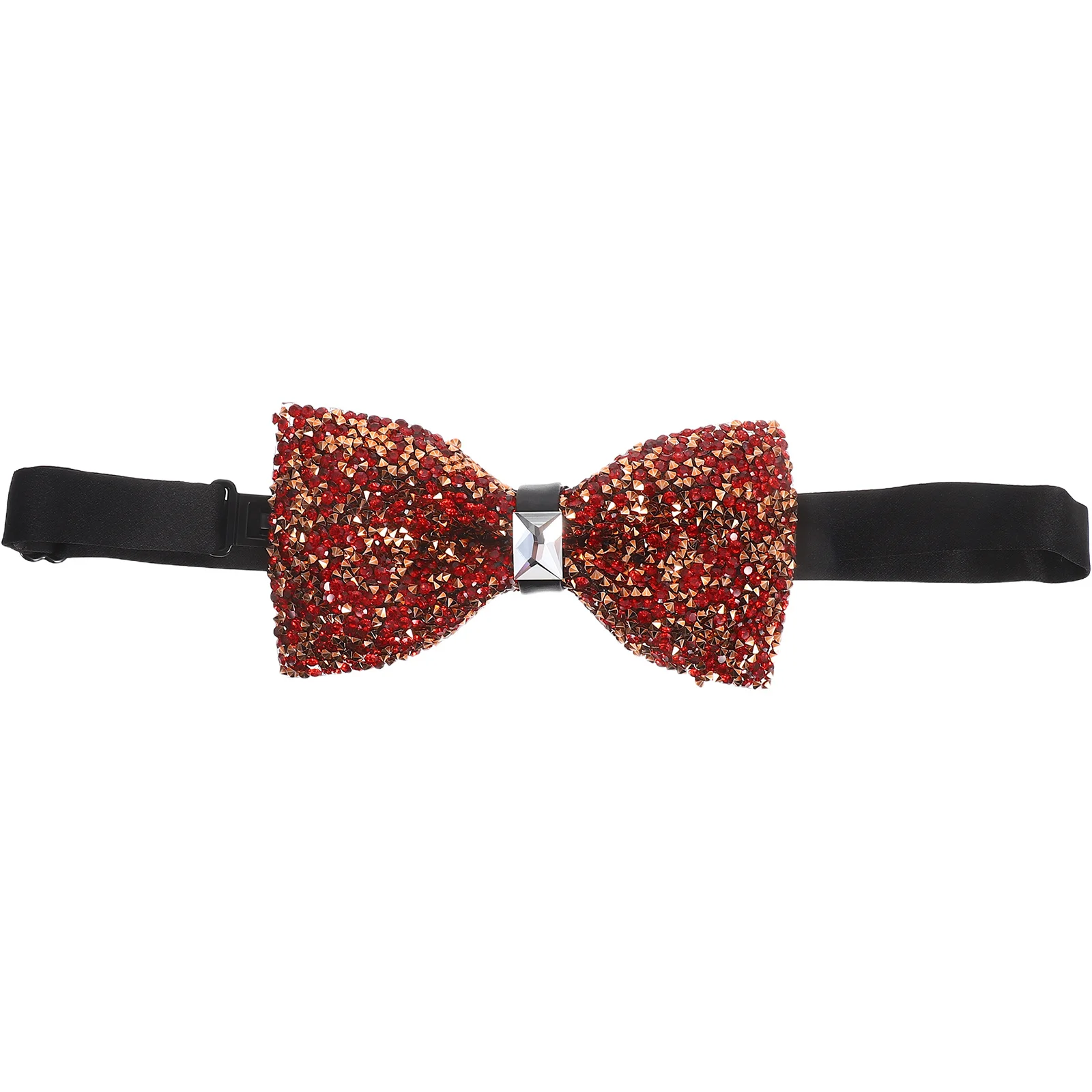 

Rhinestone Bow Tie Elegant Sparkly Pre Tied Bowties for Men Wedding Party Luxury Suit Accessory Bling Formal Events