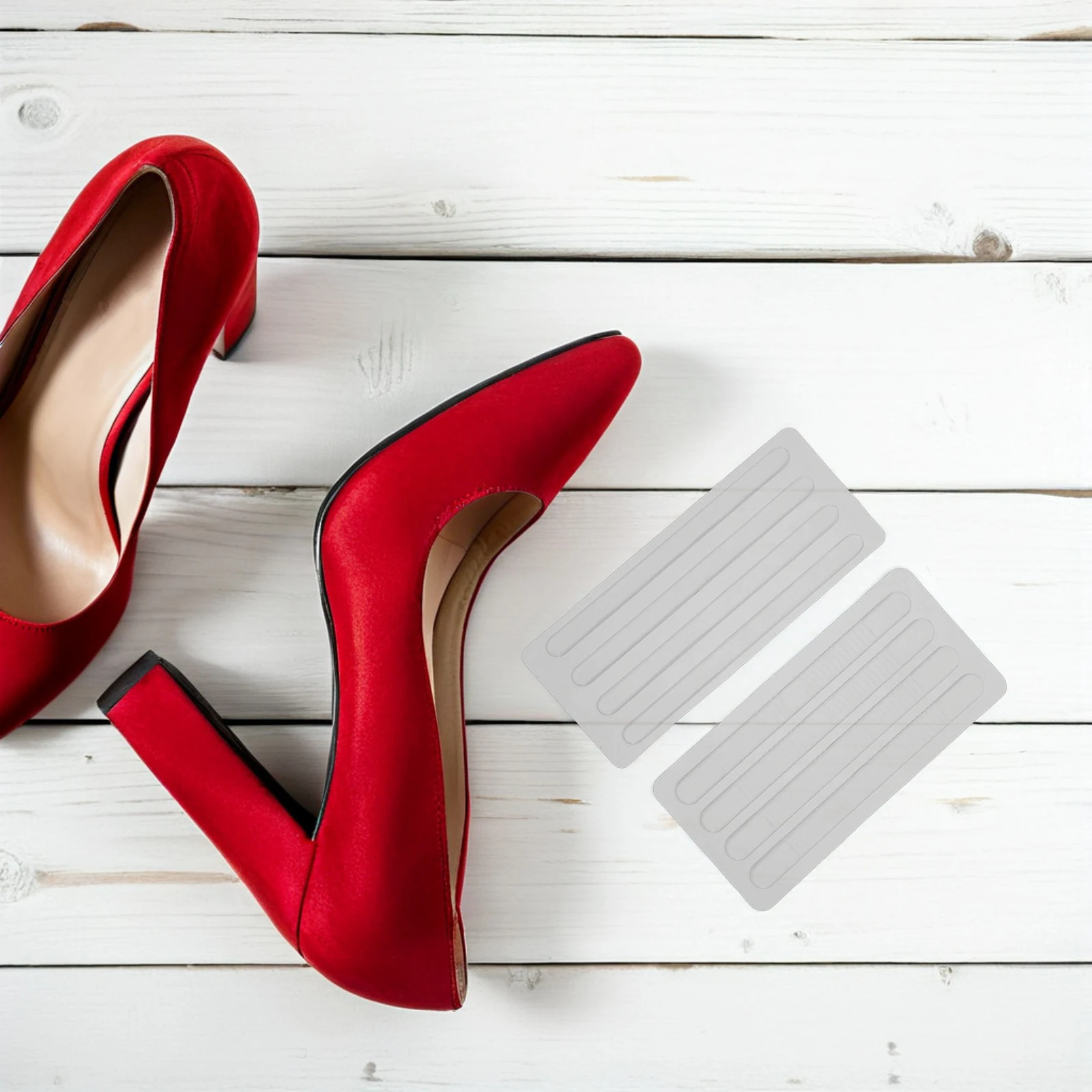 

Silicone Anti-wear Stickers Women Heels Shoe Strap Grip Adhesive Sling High Heels Cushion Ankle Strap Fine Invisible Protectors