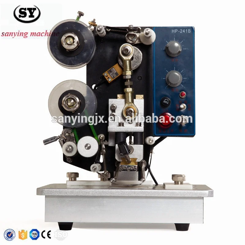 HP-241B Packaging Factory Ribbon Embossed Hot Stamp Expiry Date Batch Coding Machine - Image 3