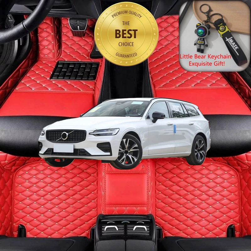 

Индивидуальные автомобильные коврики для Volvo V60 2010-2026, аксессуары для авто, ковровые вкладыши на заказ, для лево- и праворульных автомобилей