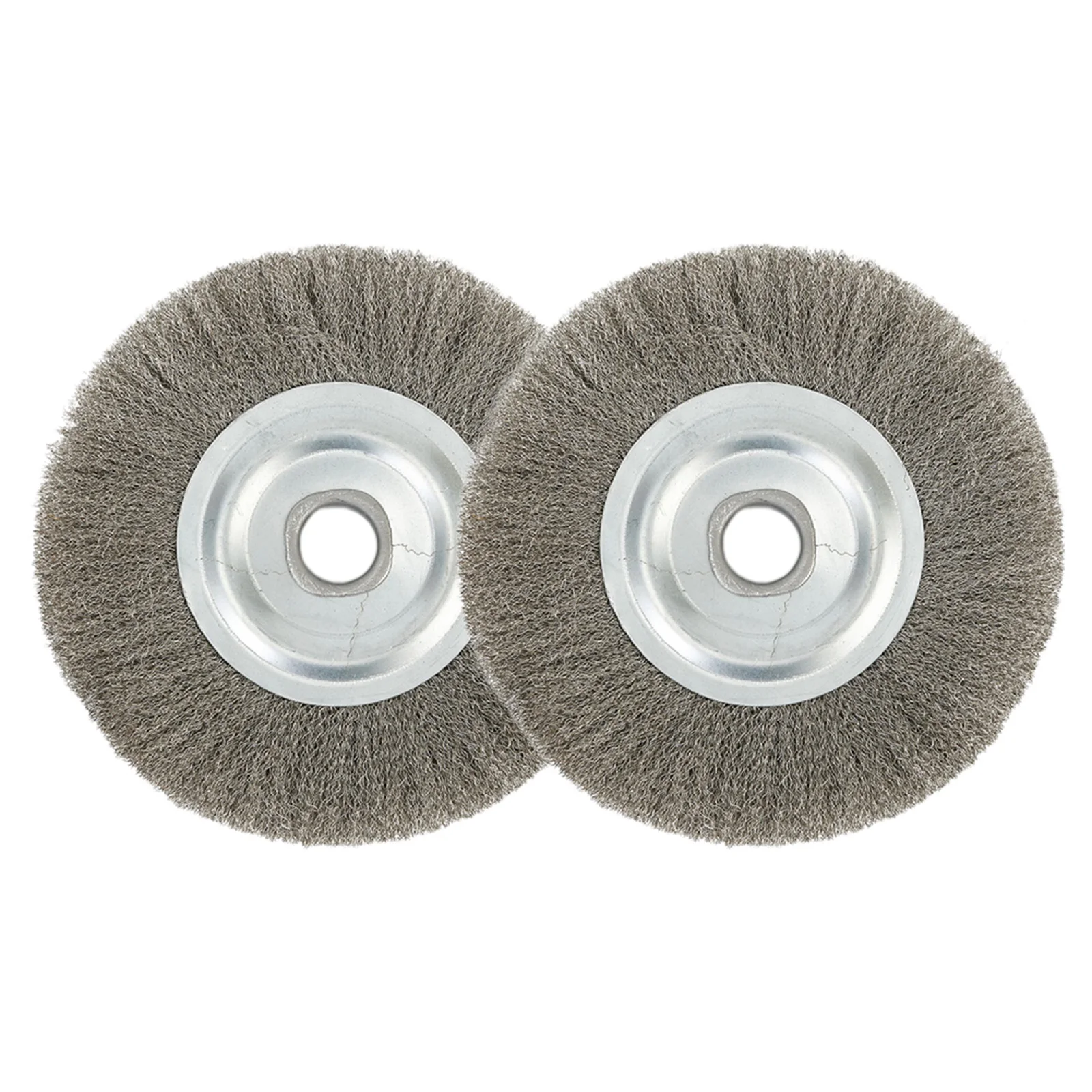 

5inch Wire Brush Wheel Stainless Steel Wire Wheel Brush Bench Grinder Abrasive 16mm Hole Paint Remove Polishing Rotary Tool