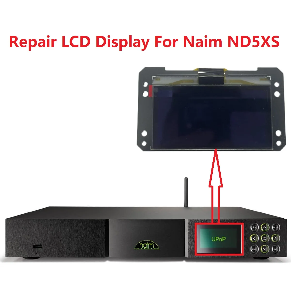 LCD For Naim ND5XS OLED Display Matrix Screen New Replacement (Non original）