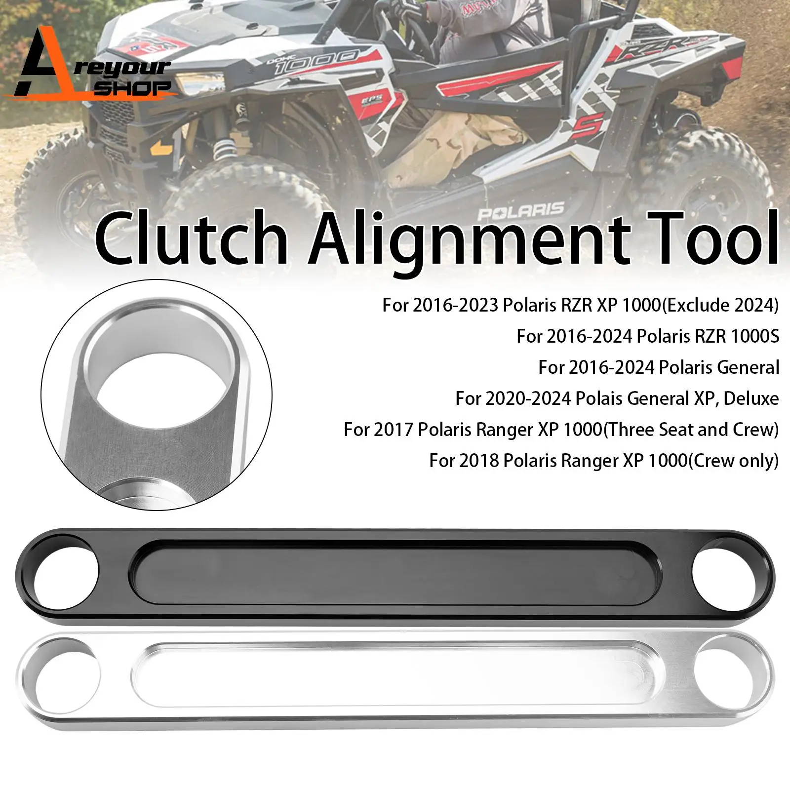 

Transmission Shaft Clutch Alignment Tool for Polaris RZR General Ranger 2016+