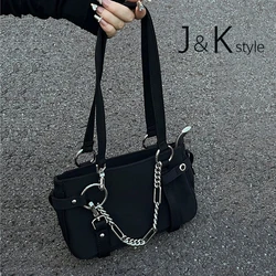 Nylon Luxury Designer Handbags for Women 2023 Spring and Summer Purses Travel Chain Totes Underarm Black Handsome Shoulder Bags