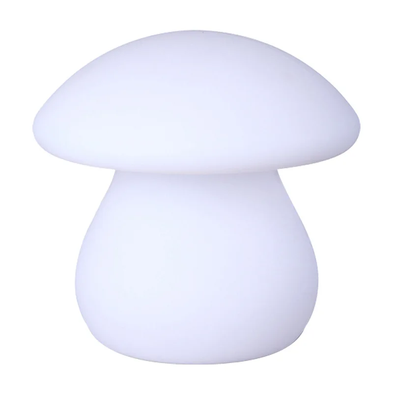 

LED mushroom light colorful remote control usb charging outdoor waterproof lawn creative night light