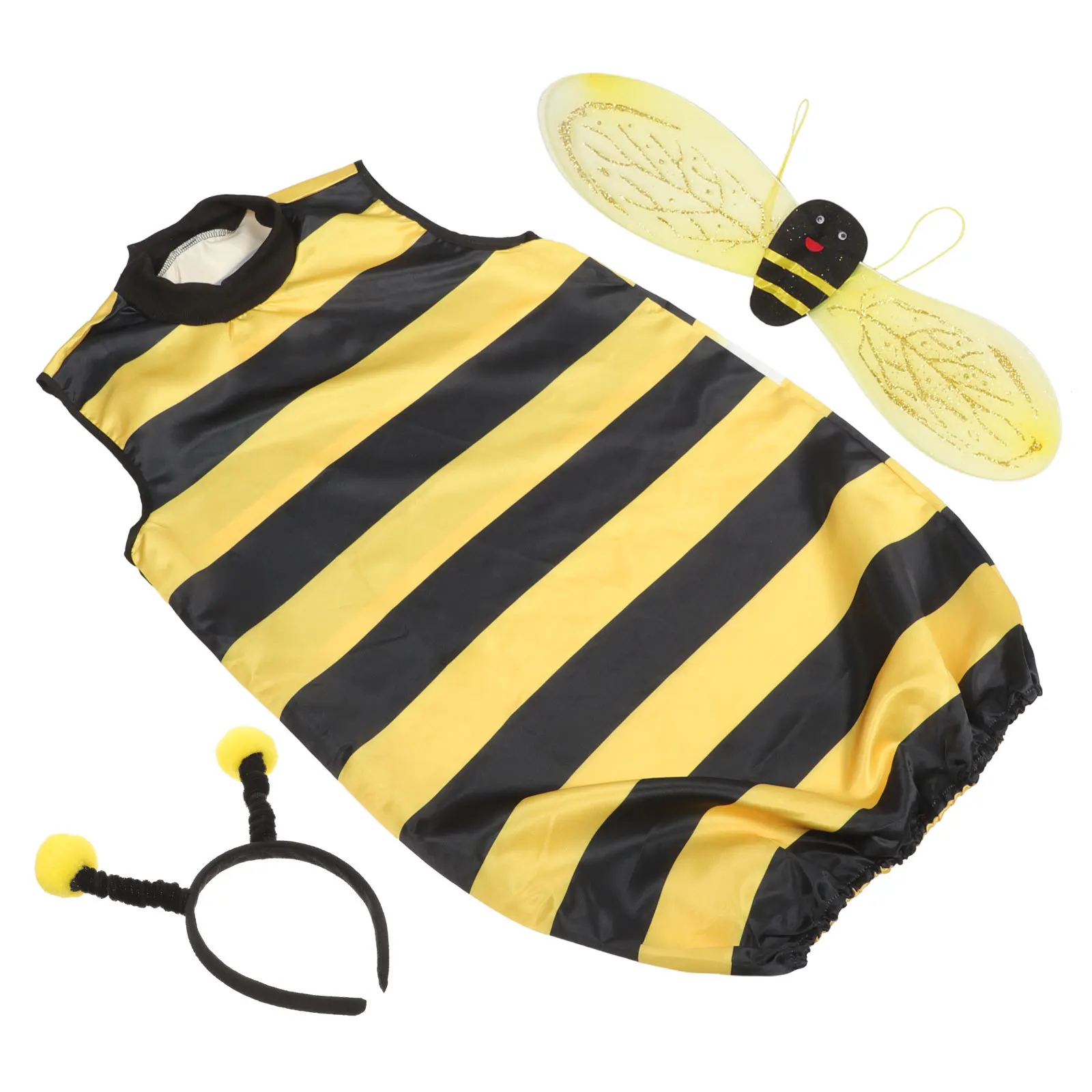 

Headband Bee Cosplay Supplies Child Girls Costume Kit Wings Accessories Headwear