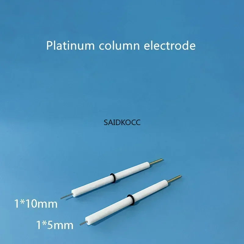 

SAIDKOCC Platinum wire electrode 0.5x37mm/1.0x37mm column electrode 1.0x5mm/1.0X10MM. Platinum-assisted counter electrode.