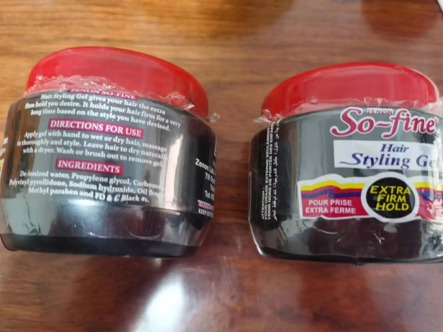 Sofine Hair Styling Gel Extra Firm Hold 220g