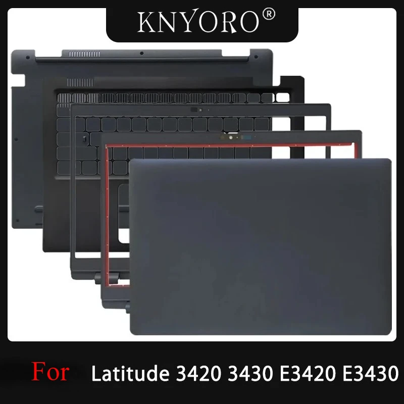 

NEW Laptop Case For Latitude 3420 3430 E3420 E3430 Notebook Screen LCD Back Bover/Palmrest/Bottom Case Cover Replace Shell Black