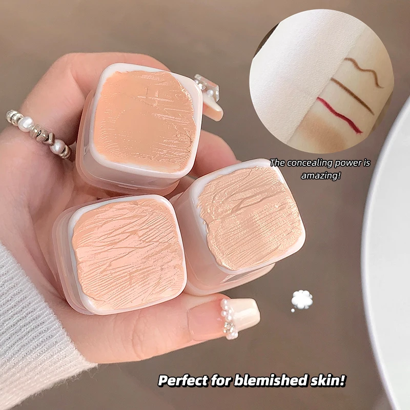 ライトオレンジトーンマットナチュラルコンシーラー ゲゲベア 目の下のクマをカバー 高カバー力 ルナコンシーラー 防水