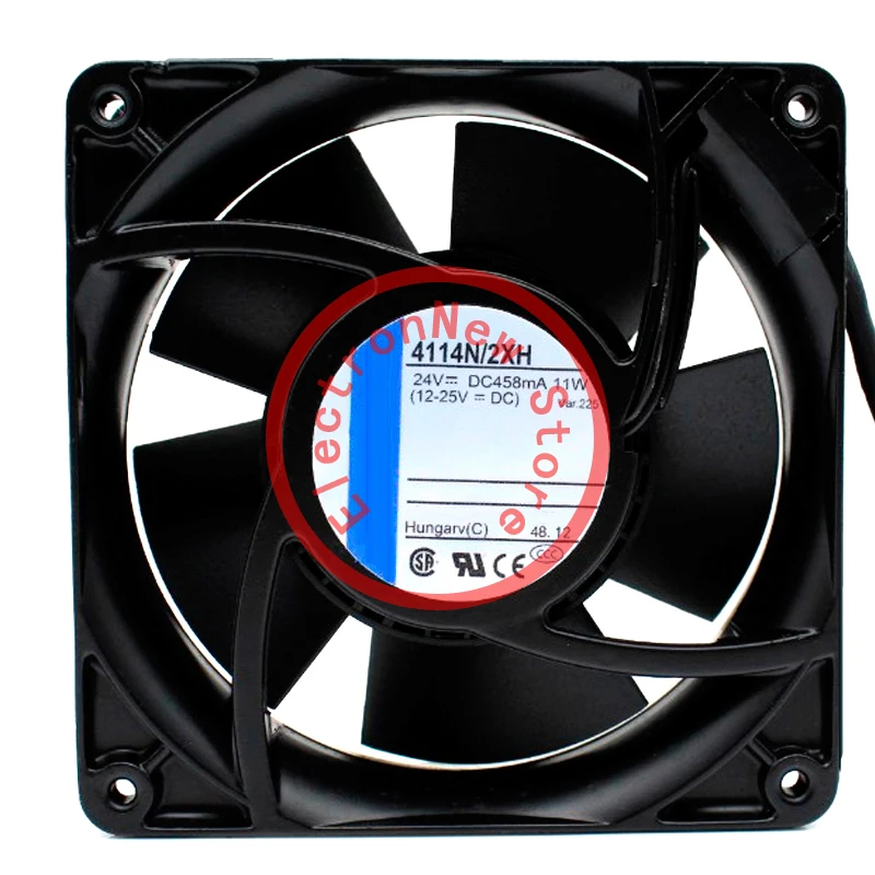 ORIGINAL 4114N/2XH 4114 N/2XH 24VDC 12038 120*120*38mm BRAND NEW COOLING FAN