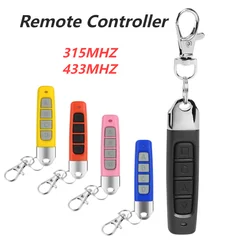 1/2/4Pcs Remote Control Duplicator 315/433MHZ Cloning Code Car Key 4Keys Clone Learning Code Car Key Electric Garage Door Opener